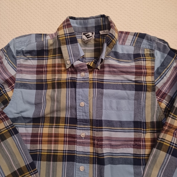 Rockies Multicolor Plaid Button Down Shirt Women's Size Small - Picture 3 of 6